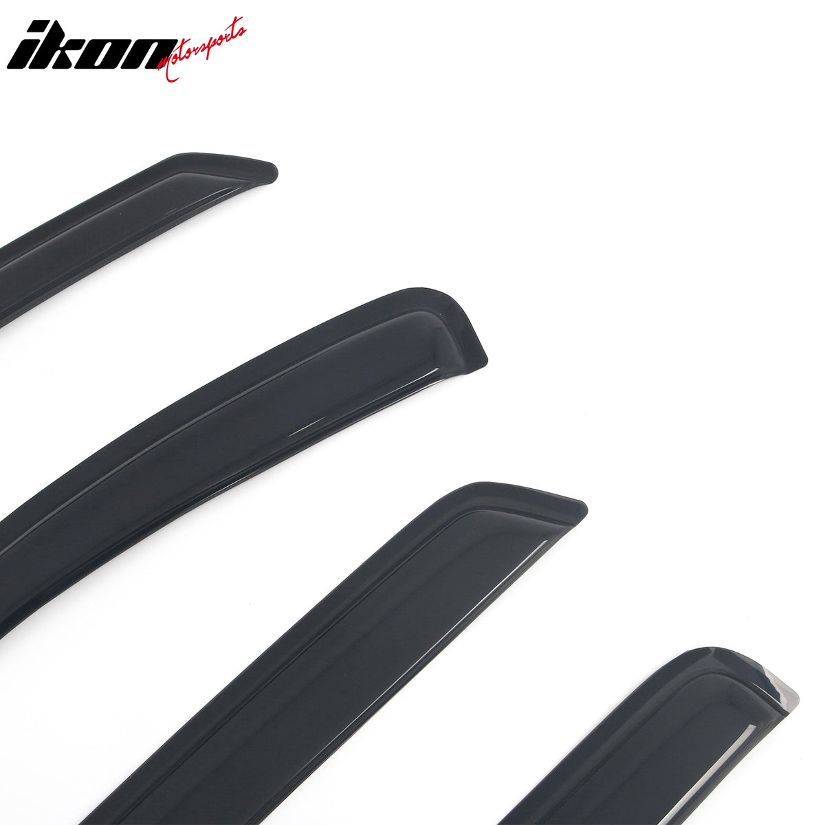 Fits 07-12 Hyundai Santa Fe Acrylic Window Visors 4Pc Set