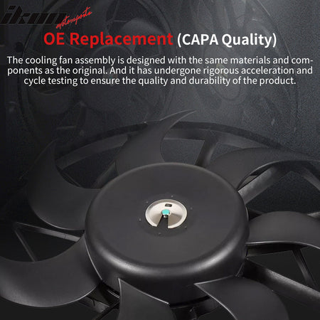 2007 - 2012 Lexus ES350 2009 - 2016 Toyota Venza 3.5L Dual Cooling FanIkon Motorsports