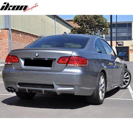 Fits 07-13 BMW E92 E93 3 Series 2Dr M3 Style Rear Bumper Cover Replacement PP