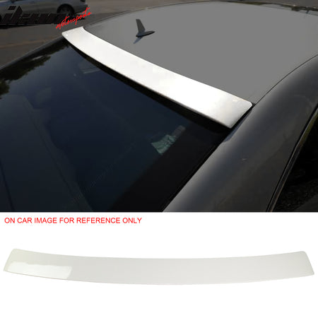 Pre-painted Trunk & Roof Spoiler Compatible With 2007-2013 Mercedes Benz S-Class W221 4Dr Sedan, AMG Style L Style ABS Rear Spoiler Deck Lip Wing by IKON MOTORSPORTS, 2008 2009 2010 2011