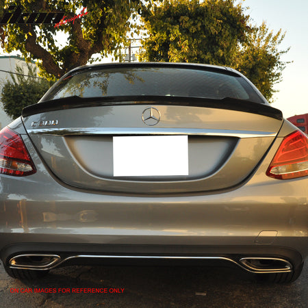 Fits 07-13 S Class W221 AMG Trunk Spoiler & Roof Wing Painted #650 Cirrus White