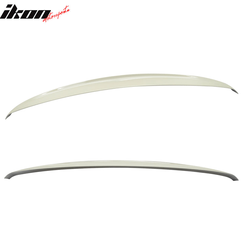 Fits 07-13 S Class W221 AMG Trunk Spoiler & Roof Wing Painted #650 Cirrus White