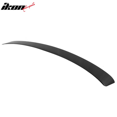 Fits 07-13 W221 Sedan AMG Trunk Spoiler & L Type Roof Wing Painted #040 Black