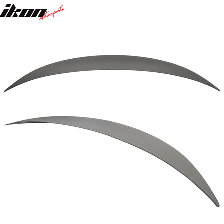 Fits 08-13 BMW E82 1 Series Coupe Performance Style Matte Black Trunk Spoiler