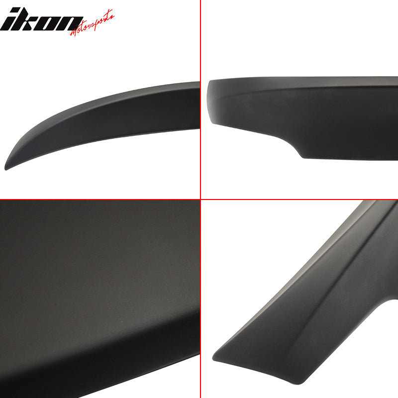 Fits 07-13 BMW E92 3-Series Coupe CSL Style Rear Trunk Spoiler Wing Matte Black