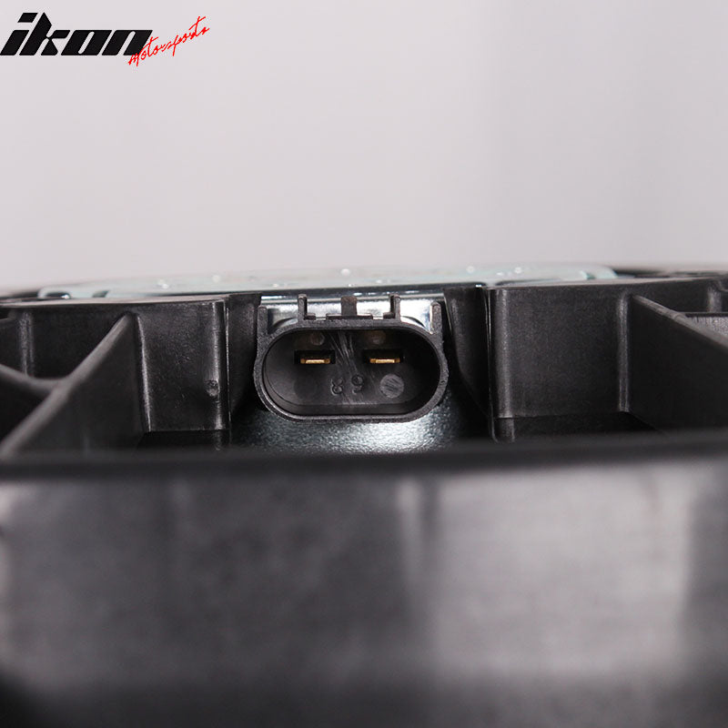 Fits 07-13 Chevy Silverado 1500 Sierra 1500 Radiator Dual Cooling Fan Assembly