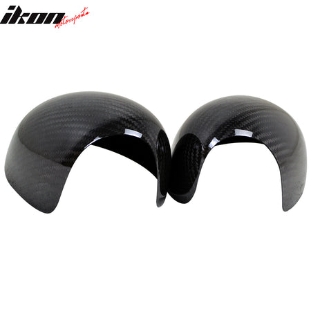 Closeout! Fits 07-13 Mini Cooper R56 Rear Side Mirror Cover Guard Carbon Fiber
