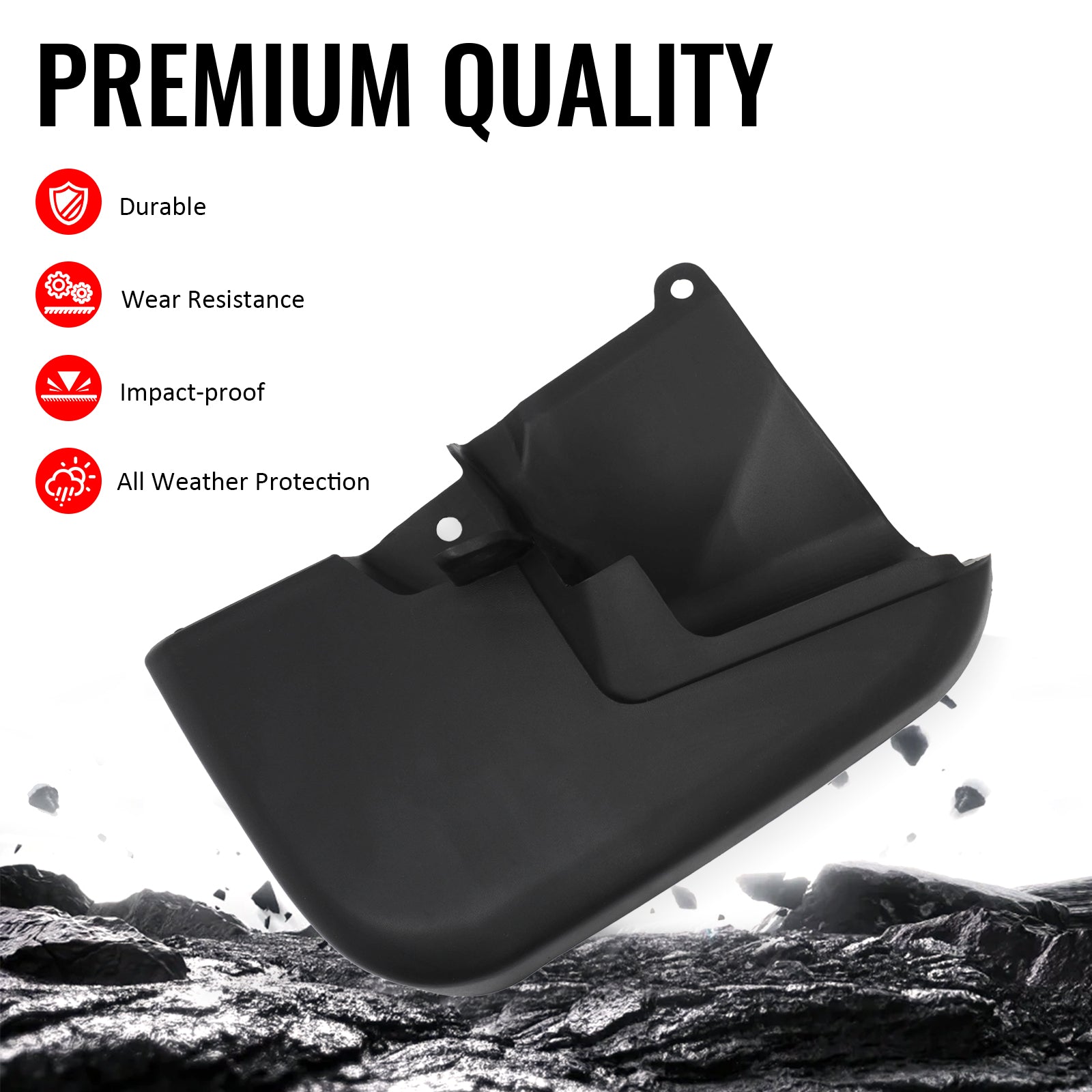 Fits 07-14 Toyota FJ Cruiser W/Fender Flares Fender Mud Flaps Splash Guards PP