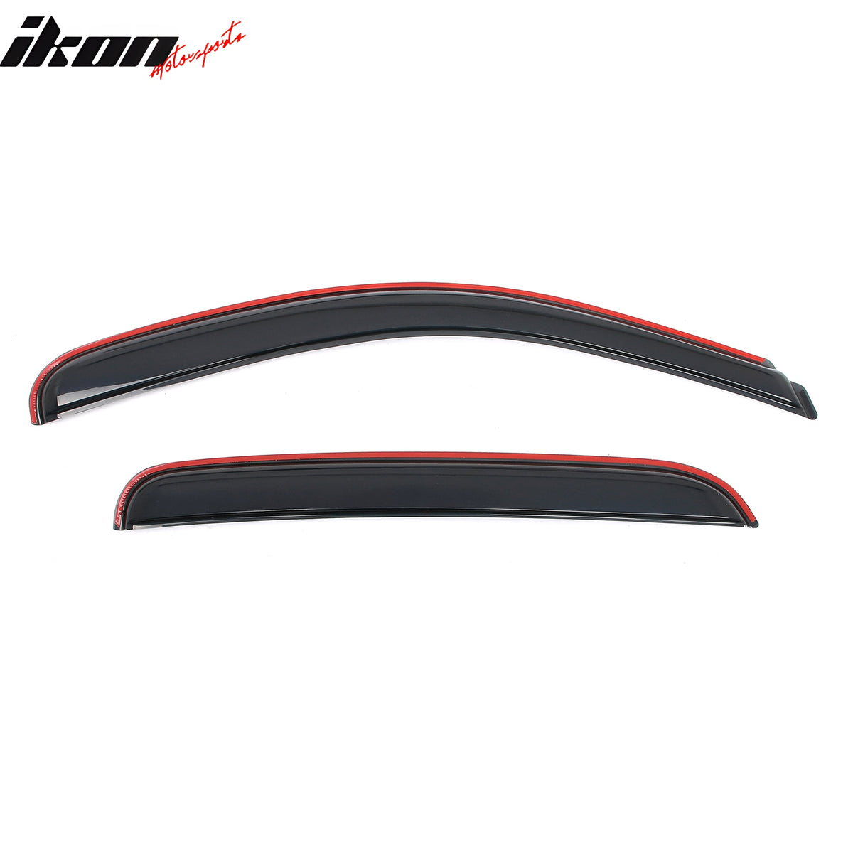 Fits 07-14 Silverado Sierra 1500 2500 HD Crew Cab Window Visors Guard In-Channel