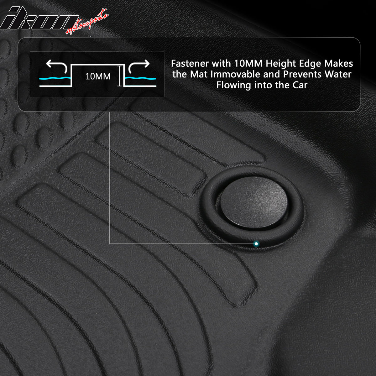 Fits 07-14 Chevrolet Tahoe & GMC Yukon 5 Seats All Weather Floor Mats Carpet TPE