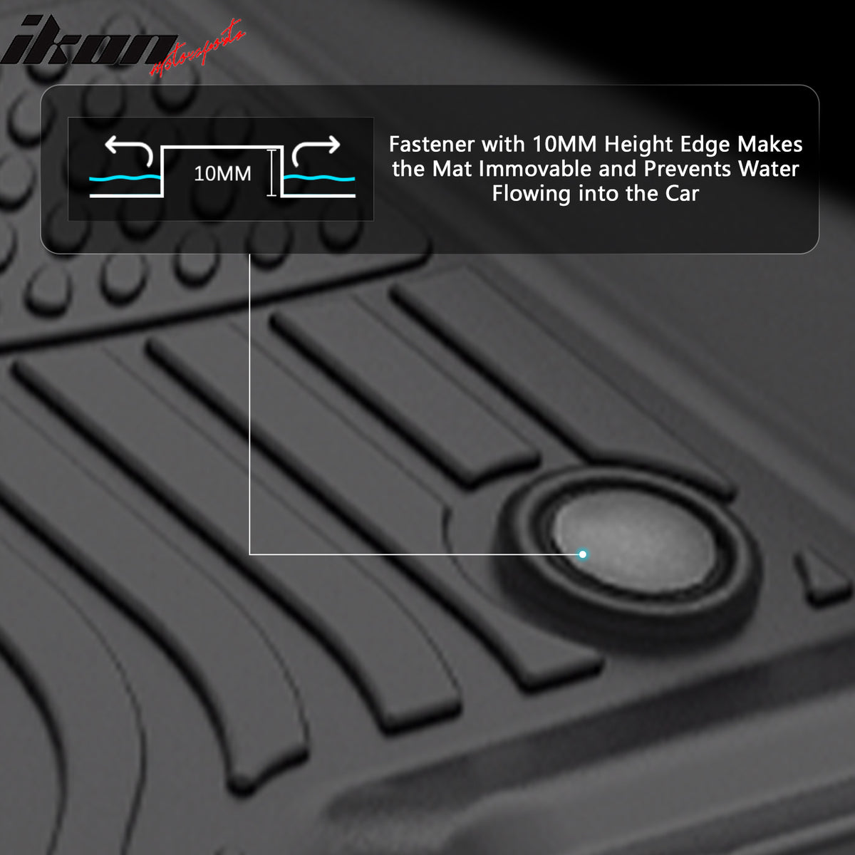 Fits 07–14 Chevy Tahoe GMC Yukon 3D All Weather Floor Mats TPE Carpet +Trunk Mat