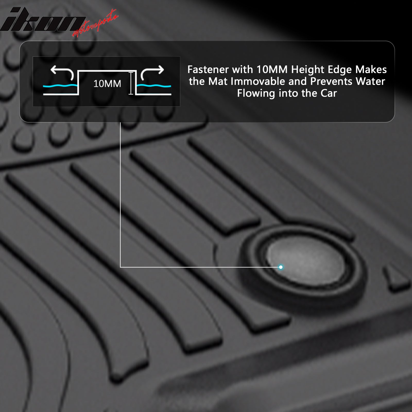 Fits 07–14 Chevy Tahoe GMC Yukon 3D All Weather Floor Mats TPE Carpet +Trunk Mat