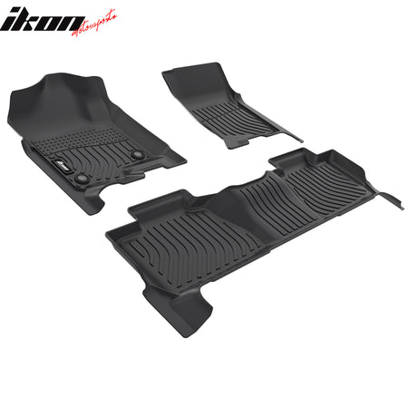 Fits 07–14 Chevy Tahoe GMC Yukon 3D All Weather Floor Mats TPE Carpet +Trunk Mat