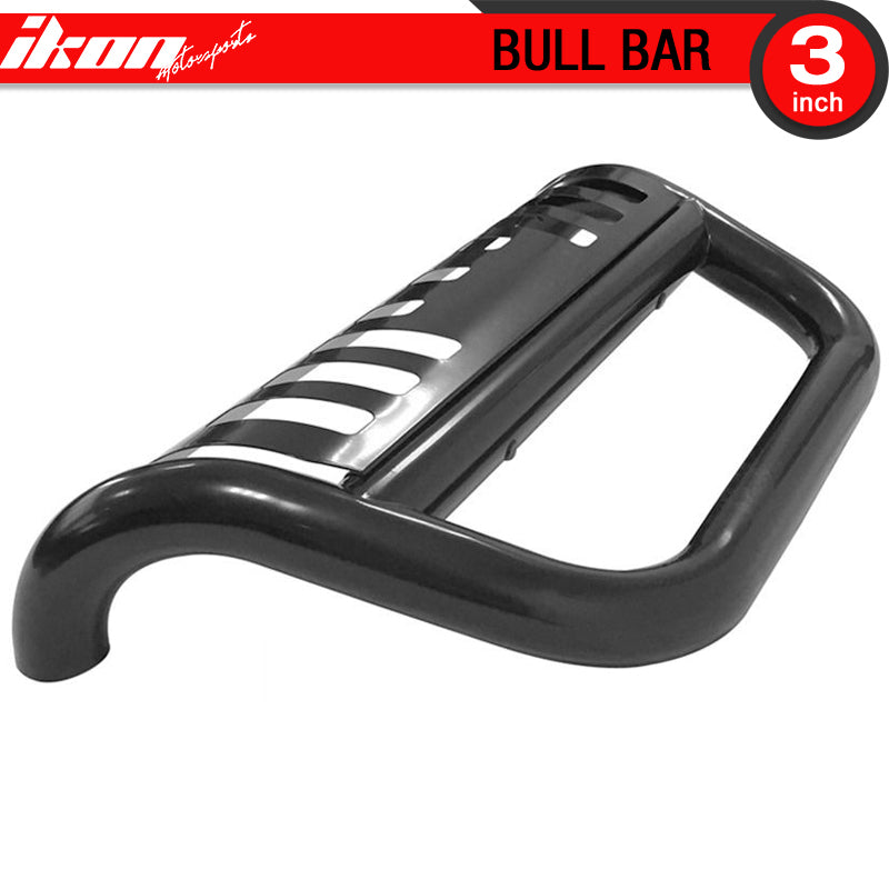 Fits 07-14 Silverado Sierra 2500 3500HD Bull Bar Front Bumper Push Grille Guard