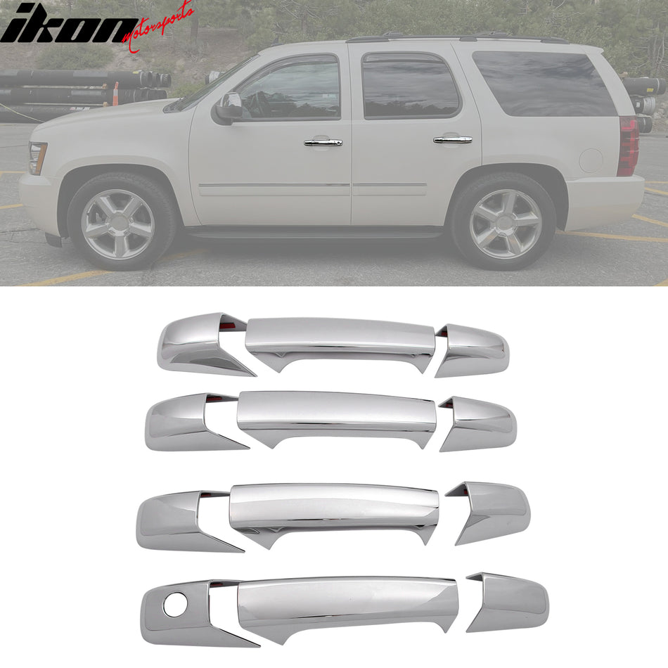 2007-2014 Silverado Sierra Tahoe Yukon Chrome Door Handle Cover ABS