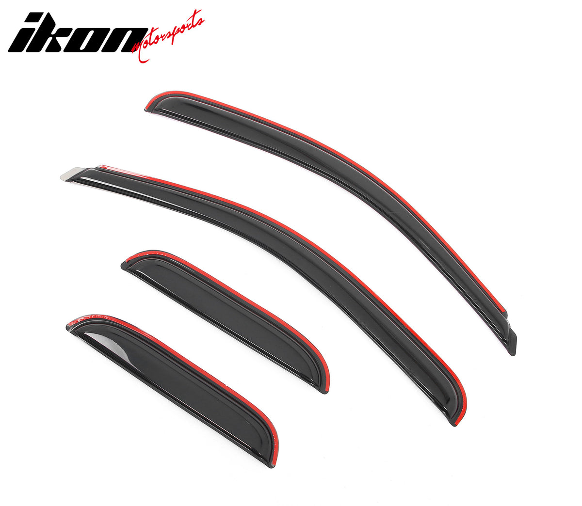 Fits 07-14 Silverado Sierra 1500 2500 HD Extended Cab Window Visors In-Channel