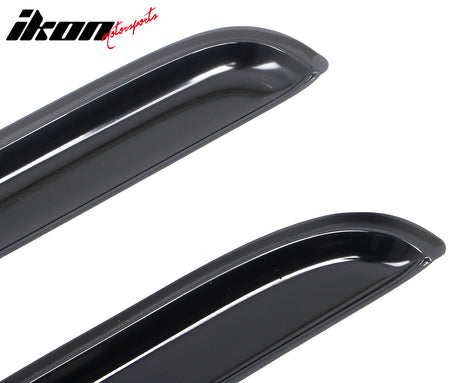 Fits 07-14 Silverado Sierra 1500 2500 HD Extended Cab Window Visors In-Channel