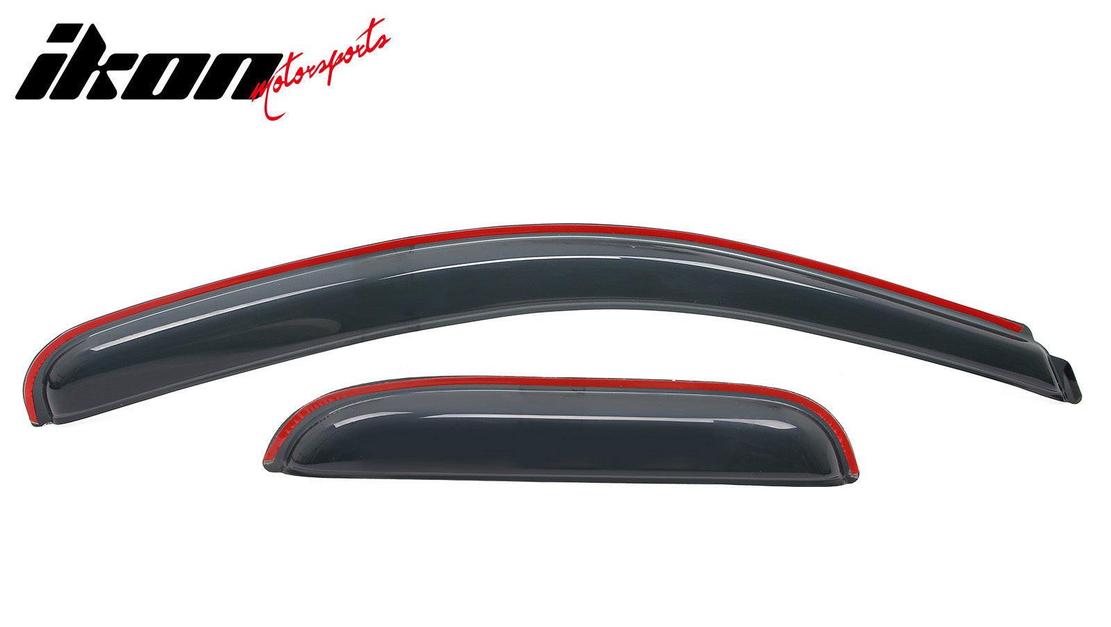 Fits 07-14 Silverado Sierra 1500 2500 HD Extended Cab Window Visors In-Channel