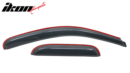 Fits 07-14 Silverado Sierra 1500 2500 HD Extended Cab Window Visors In-Channel