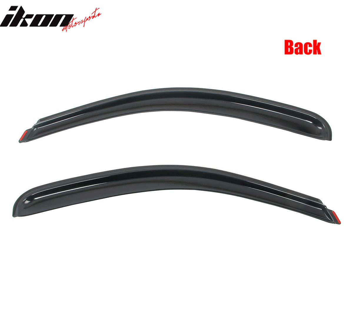 Fits 07-14 Silverado Sierra 1500 2500 HD Standard Cab Window Visors In-Channel