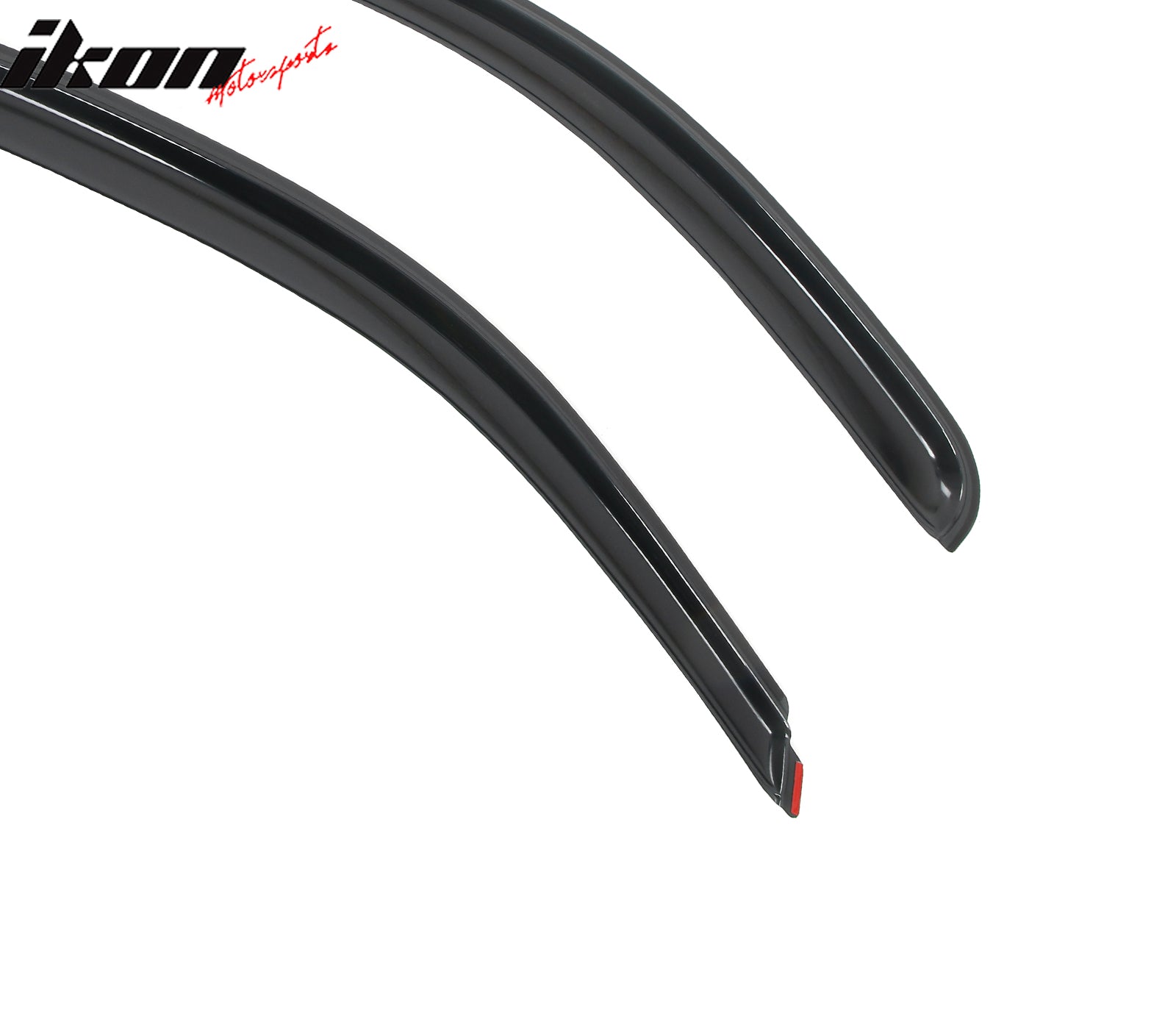 Fits 07-14 Silverado Sierra 1500 2500 HD Standard Cab Window Visors In-Channel