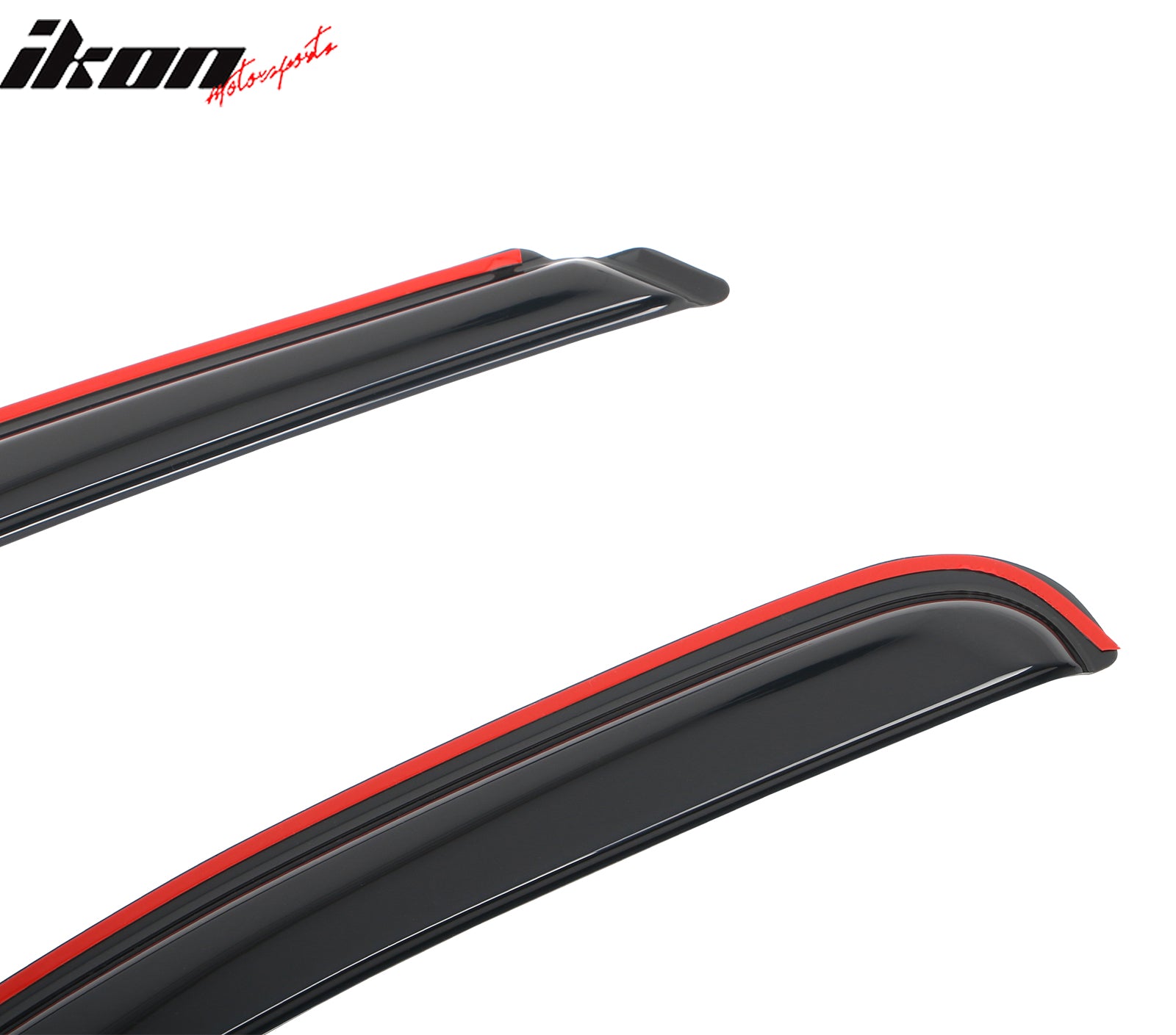 Fits 07-14 Silverado Sierra 1500 2500 HD Standard Cab Window Visors In-Channel