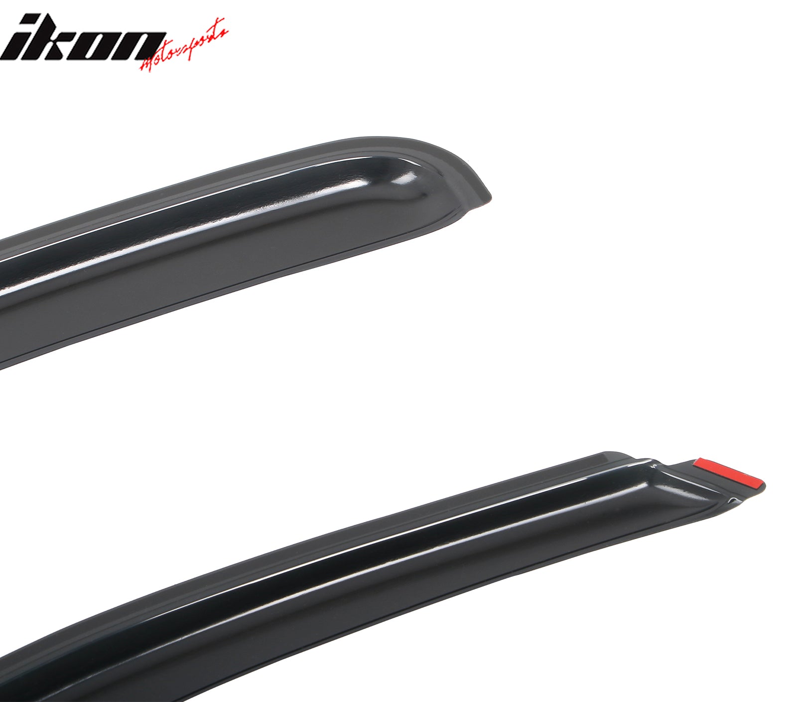 Fits 07-14 Silverado Sierra 1500 2500 HD Standard Cab Window Visors In-Channel