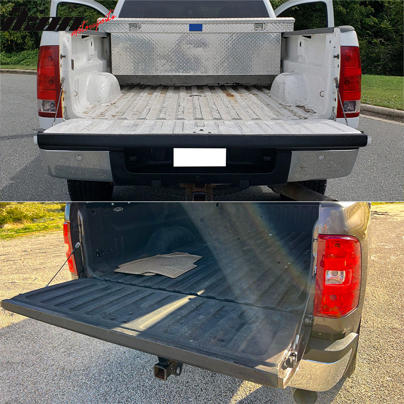 For 07-14 Silverado Sierra 2500HD/3500HD Tailgate Protector Molding Cap Cover PP