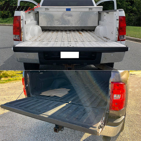 For 07-14 Silverado Sierra 2500HD/3500HD Tailgate Protector Molding Cap Cover PP