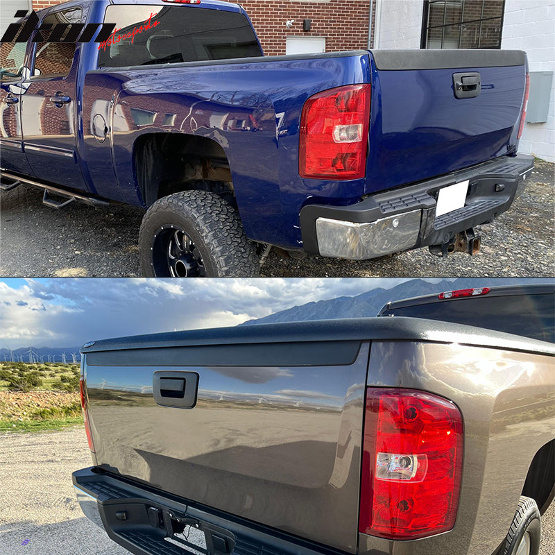 For 07-14 Silverado Sierra 2500HD/3500HD Tailgate Protector Molding Cap Cover PP