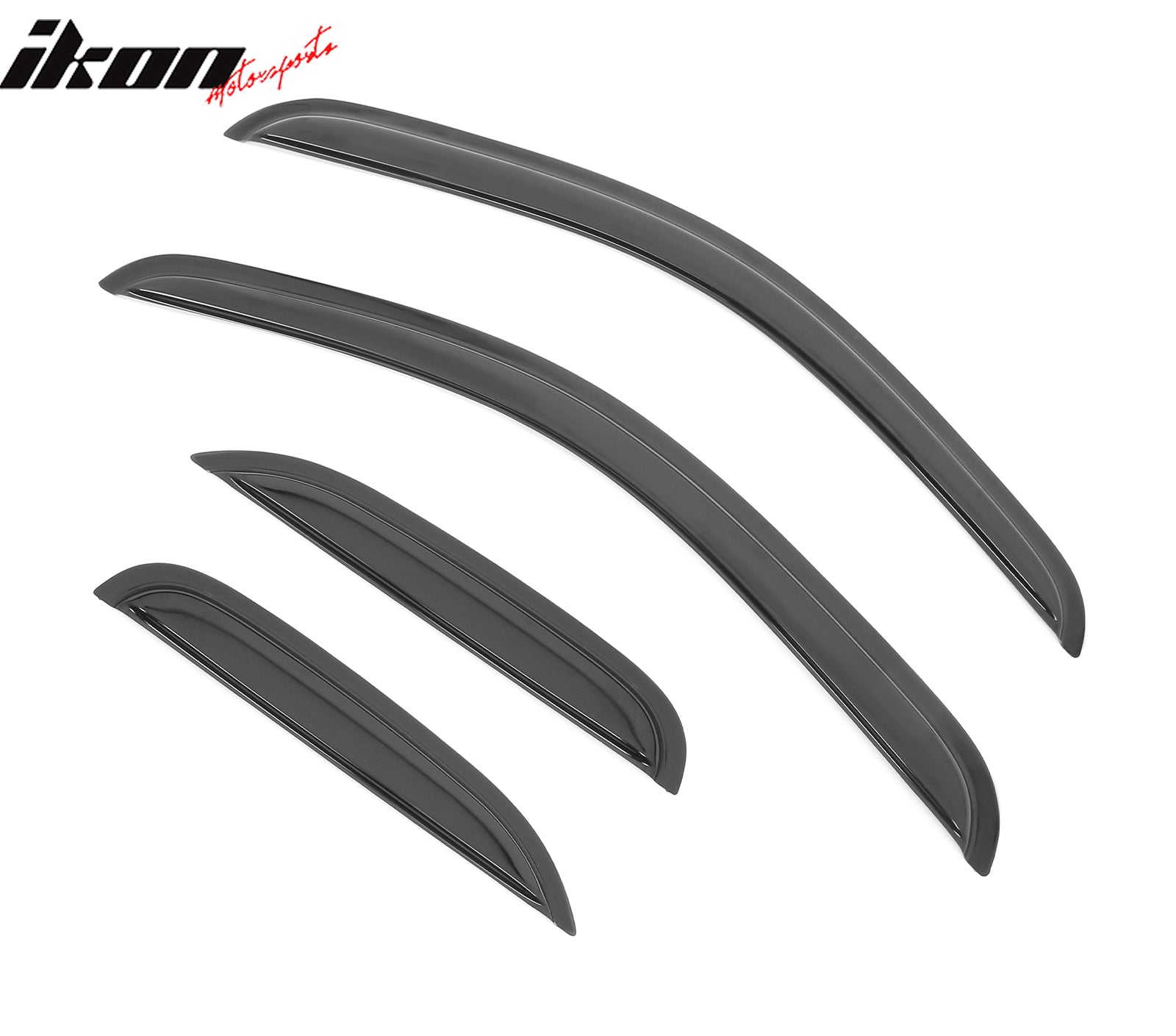 Fits 2007-2014 Chevy Silverado GMC Sierra Extended Cab Window Visors Vent 4PCS