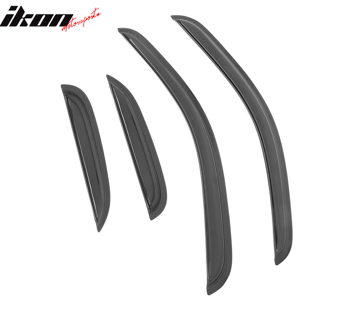 Fits 2007-2014 Chevy Silverado GMC Sierra Extended Cab Window Visors Vent 4PCS