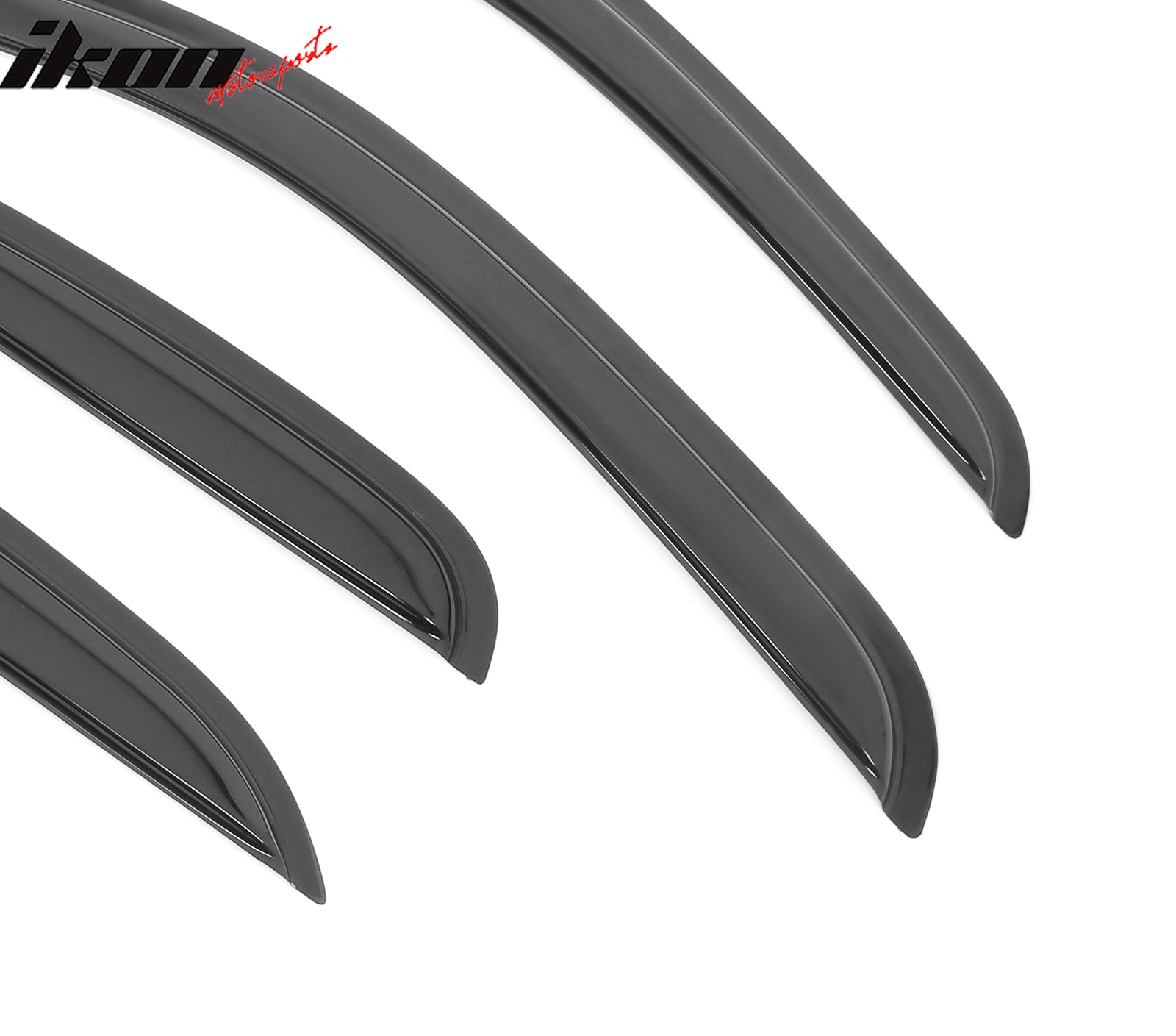 Fits 2007-2014 Chevy Silverado GMC Sierra Extended Cab Window Visors Vent 4PCS