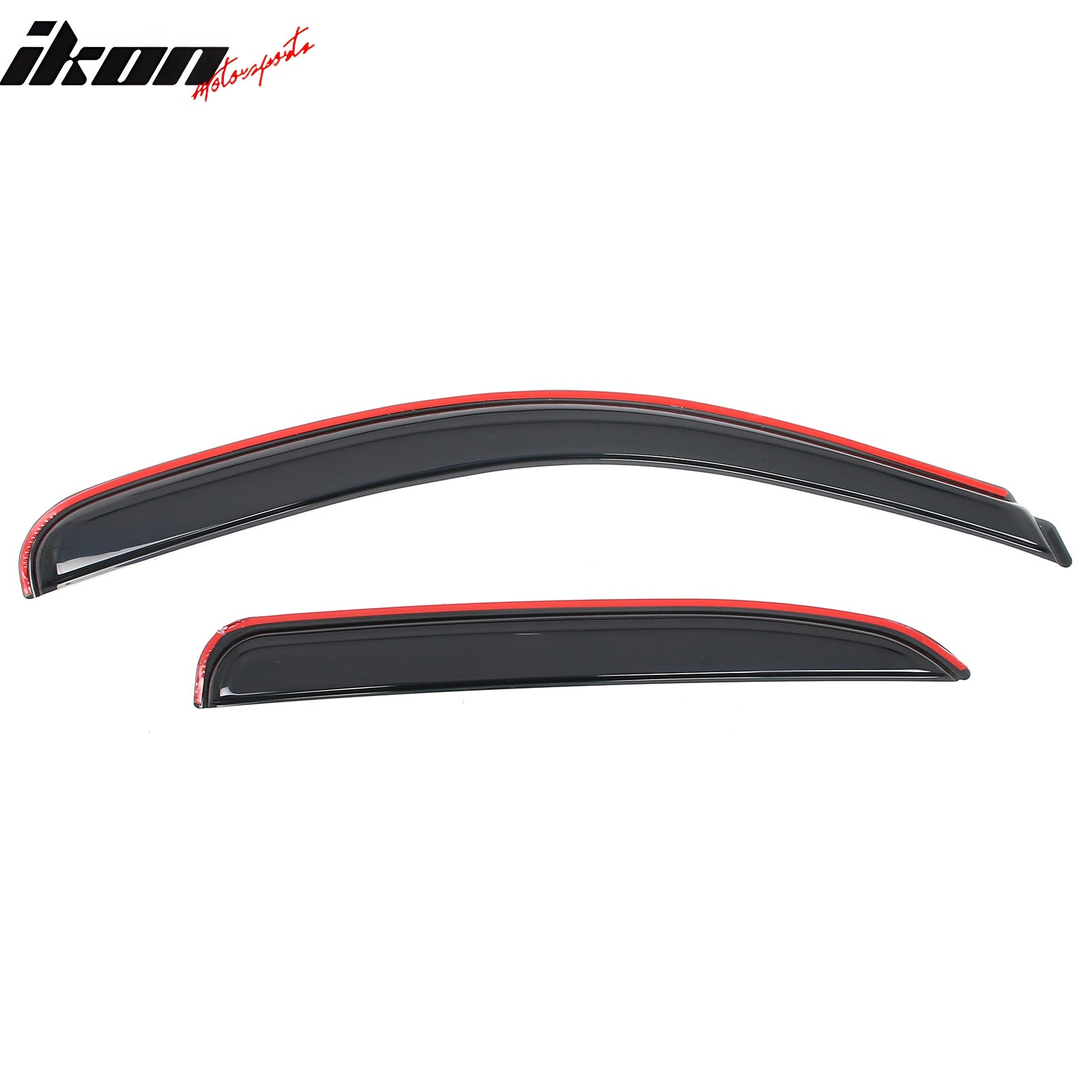 Fits 07-14 Chevy Tahoe & GMC Yukon Window Visors Rain Guard Deflector In-Channel