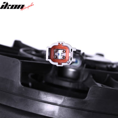 For 07-17 Nissan Sentra 2.0L Engine Cooling Fan Dual Condenser Radiator Assembly