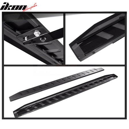 Fits 07-18 Chevy Silverado GMC Sierra Crew Cab 5" Running Board Side Step Bar