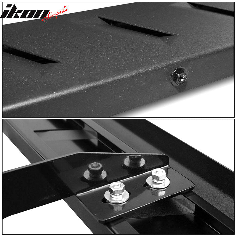 Fits 07-18 Chevy Silverado GMC Sierra Crew Cab 5" Running Board Side Step Bar