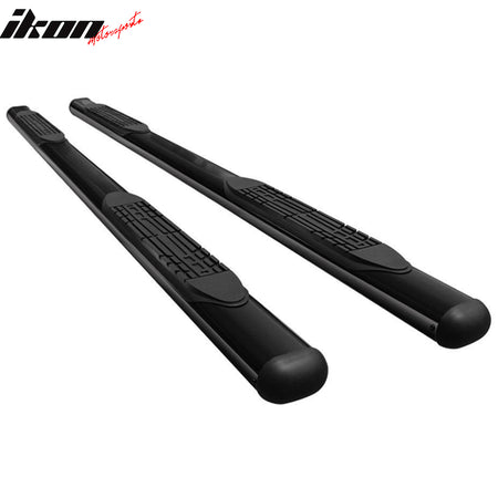 Fits 07-21 Toyota Tundra Extended Cab 4" Oval Side Step Nerf Bar Running Boards