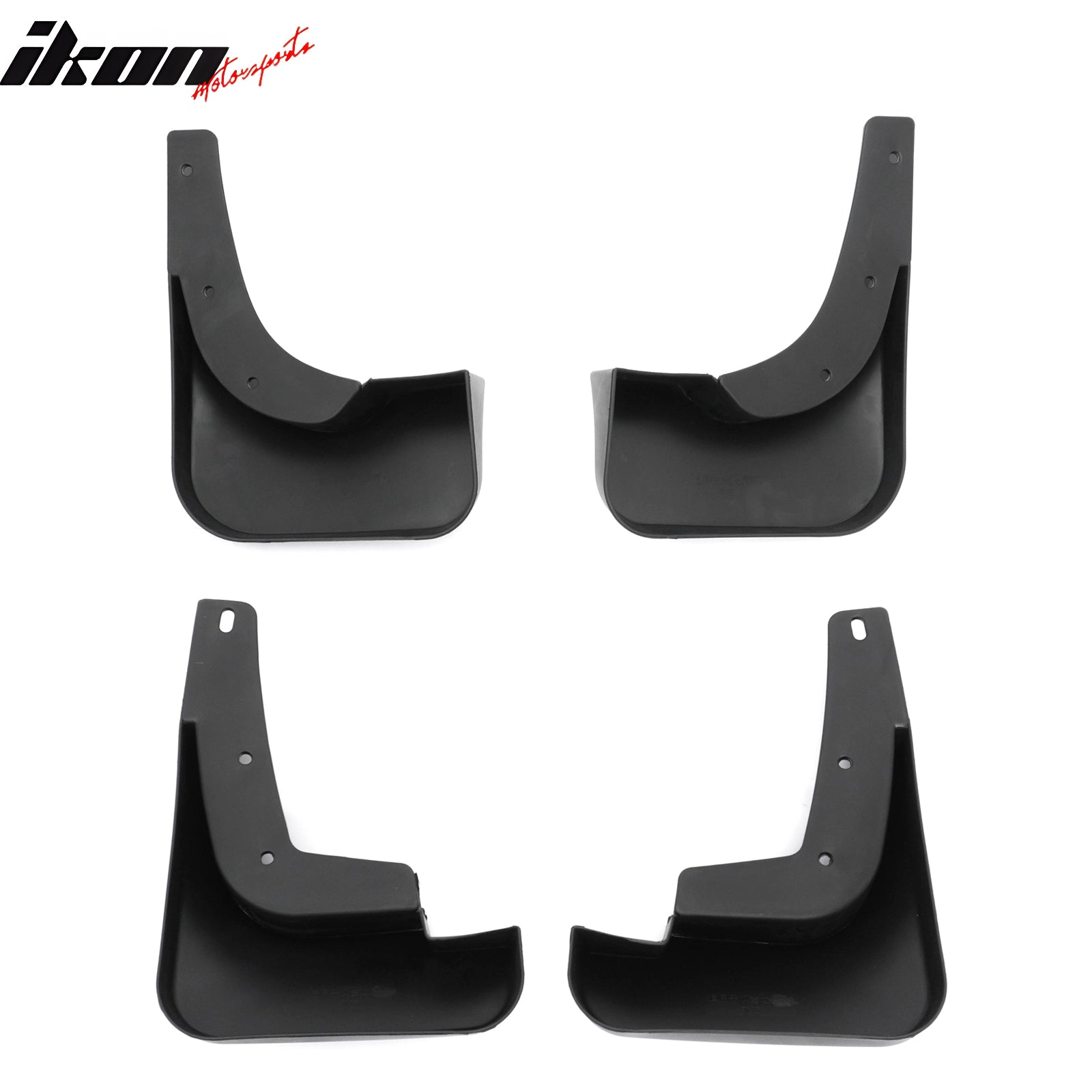 Fits 08-10 Toyota Highlander Front & Rear Mud Flaps Wheel Arch Splash Guards PP