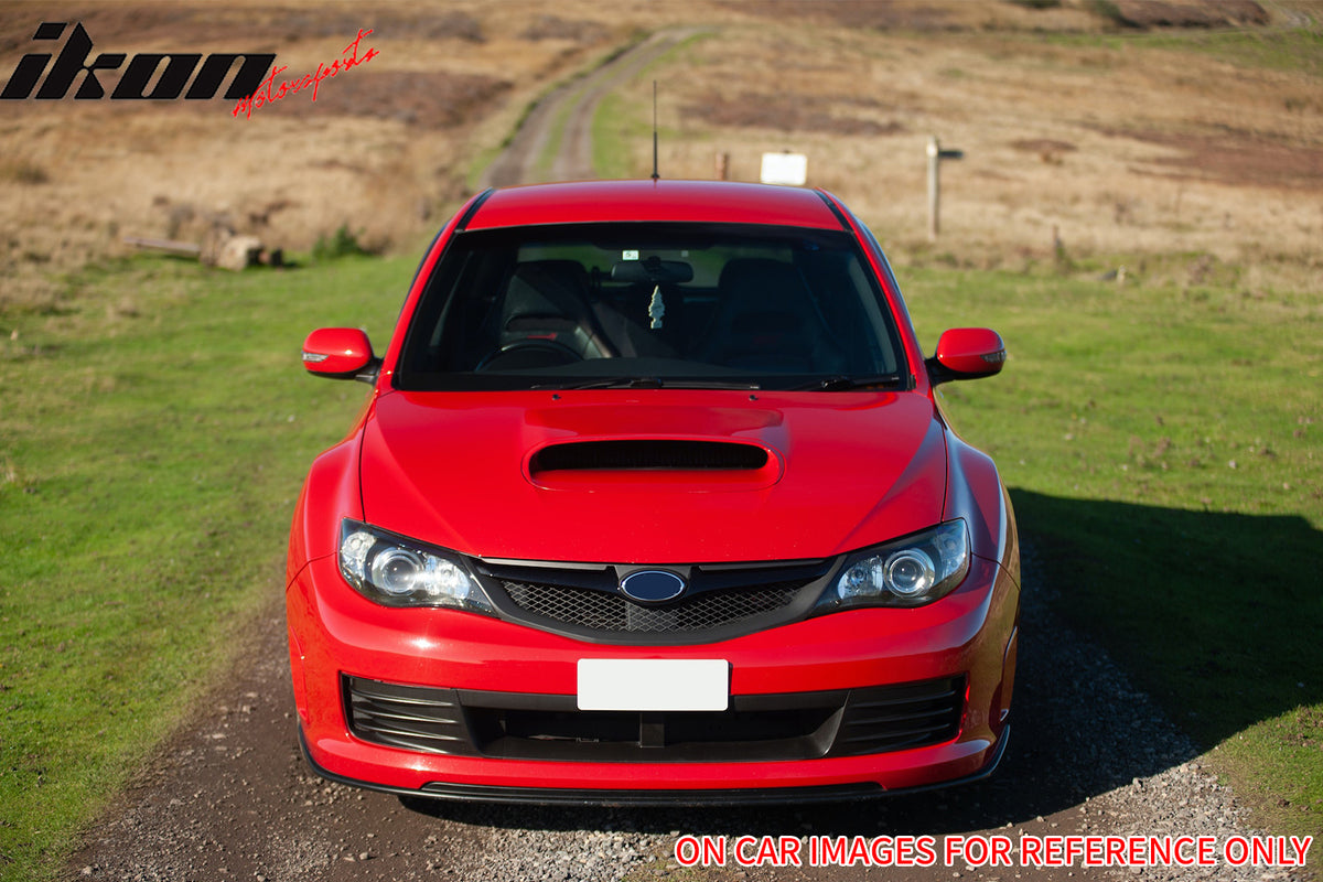 Fits 08-10 Subaru Impreza WRX Hatchback OE Style Front Grille Carbon Fiber Print