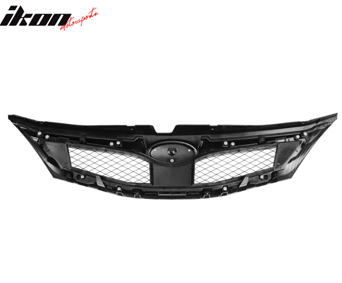 Fits 08-10 Subaru Impreza WRX Hatchback OE Style Front Grille Carbon Fiber Print