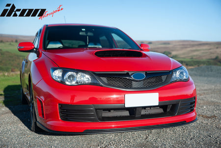 Fits 08-10 Subaru Impreza WRX Hatchback OE Style Front Bumper Grille Matte Black
