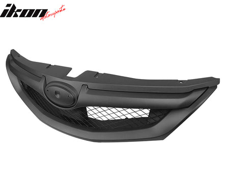 Fits 08-10 Subaru Impreza WRX Hatchback OE Style Front Bumper Grille Matte Black