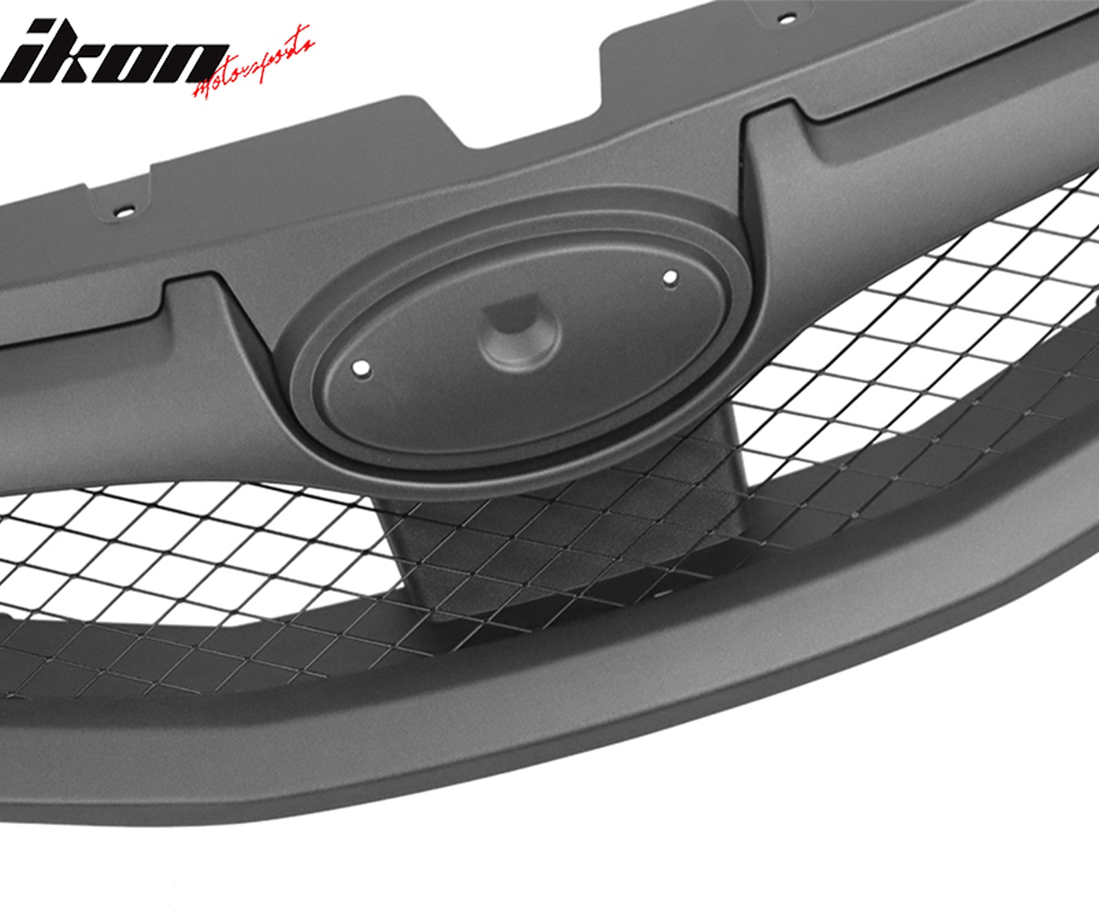 Fits 08-10 Subaru Impreza WRX Hatchback OE Style Front Bumper Grille Matte Black