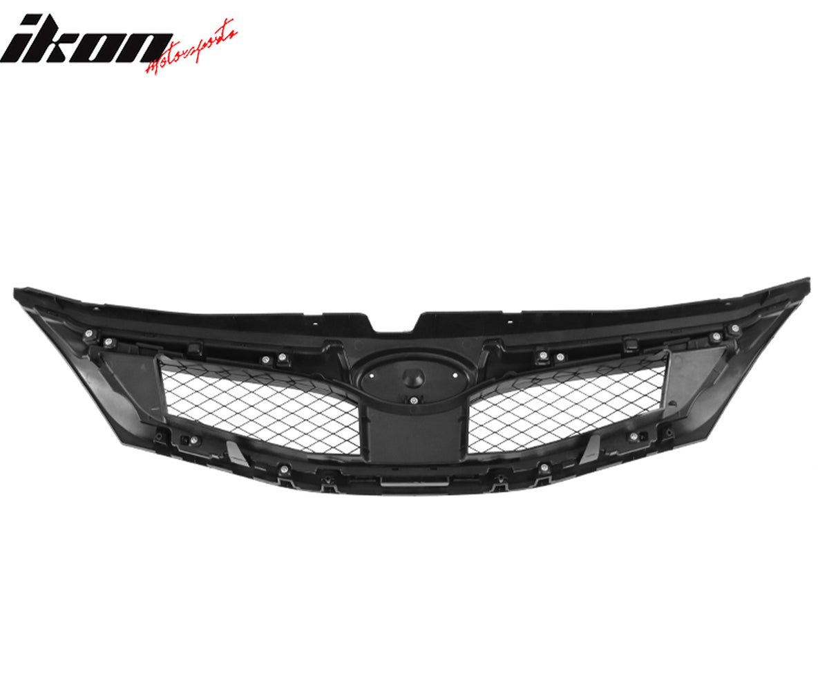 Fits 08-10 Subaru Impreza WRX Hatchback OE Style Front Bumper Grille Matte Black