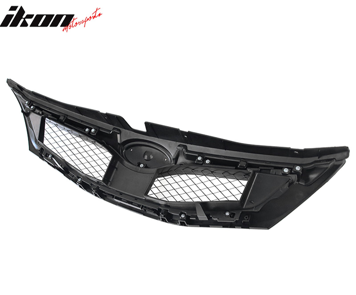 2008 - 2010 Subaru Impreza WRX Hatchback OE Style Grille Gloss Black ABSGloss BlackIkon Motorsports