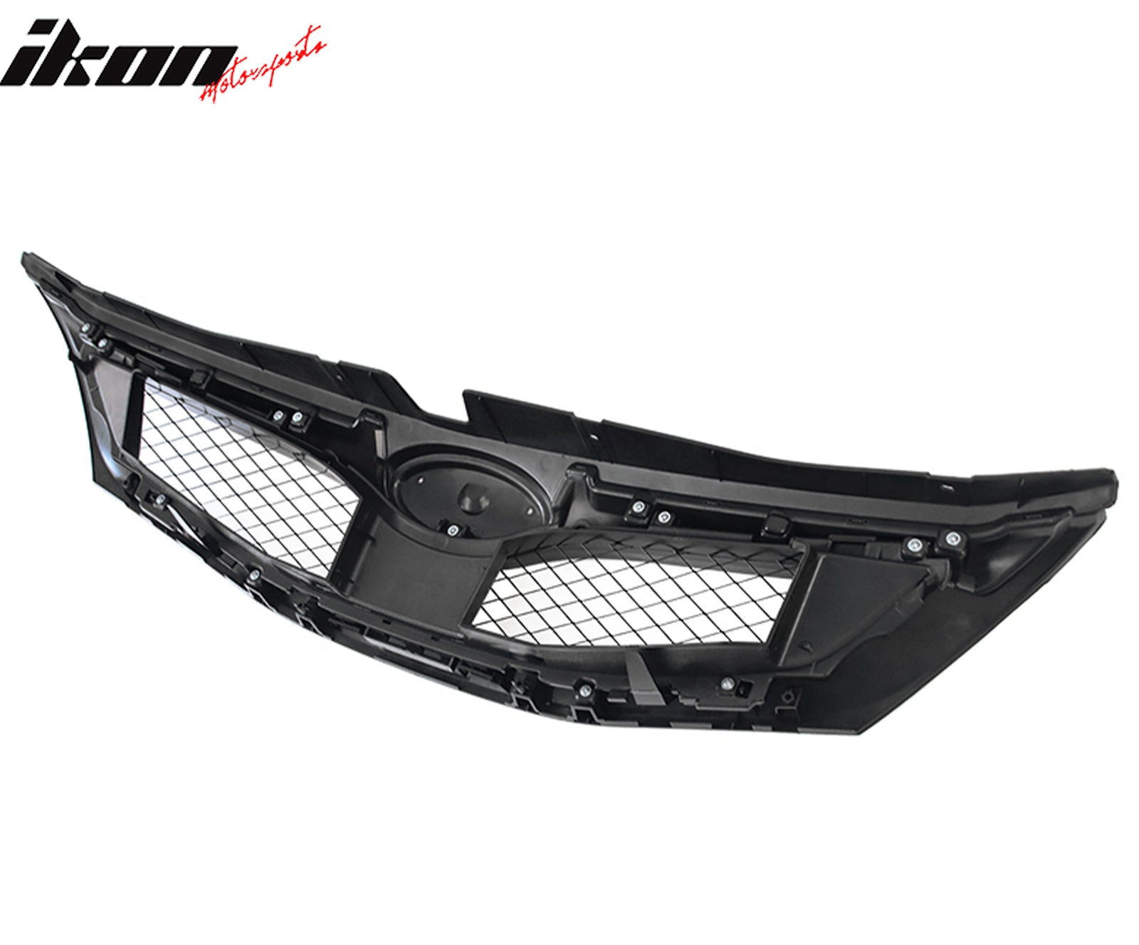 2008 - 2010 Subaru Impreza WRX Hatchback OE Style Grille Gloss Black ABSGloss BlackIkon Motorsports