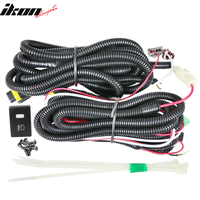 Fits 08-10 Toyota Previa /2010 Prius Clear Lens Fog Light Lamps Replacement 2PC