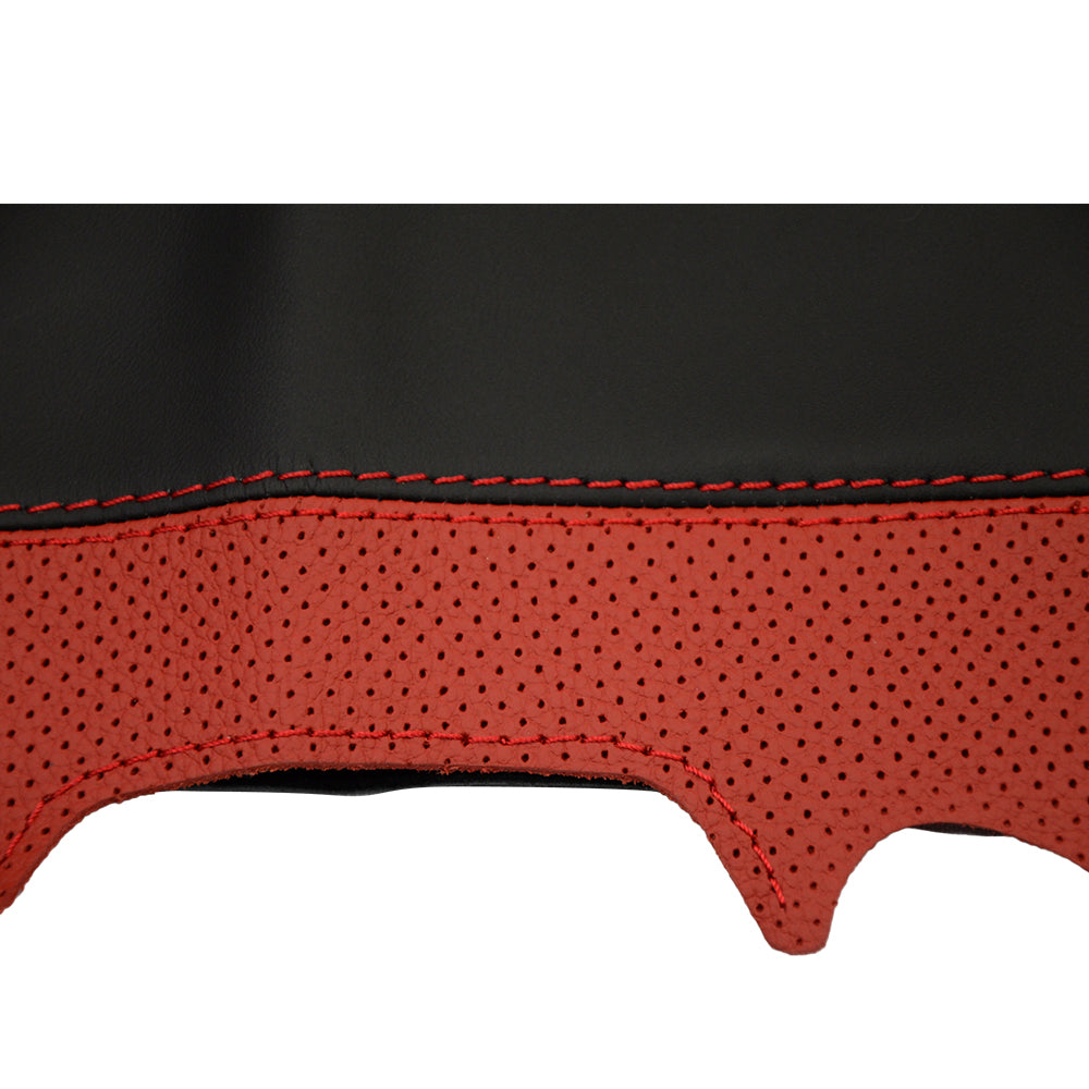 For 08-11 Honda Accord Steering Wheel Wrap Hand Stitched Leather Cover Panel Kit