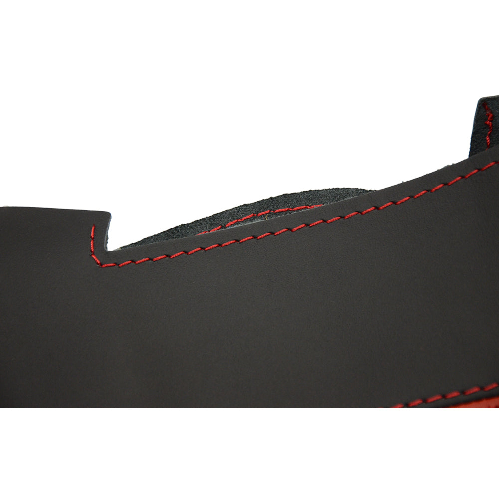 For 08-11 Honda Accord Steering Wheel Wrap Hand Stitched Leather Cover Panel Kit